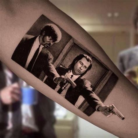 40 Pulp Fiction Tattoo Designs for Men